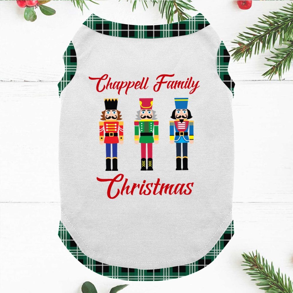 Christmas Nutcracker Family Pyjamas Including Dog