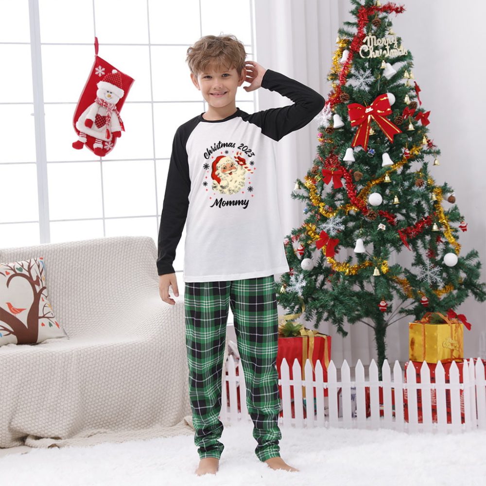 Cute Santa Personalized Christmas Pyjamas 2023