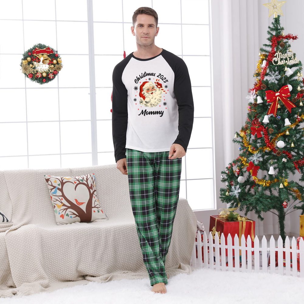 Cute Santa Personalized Christmas Pyjamas 2023