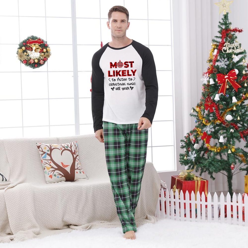 Matching Group Personalised Christmas Pjs Family