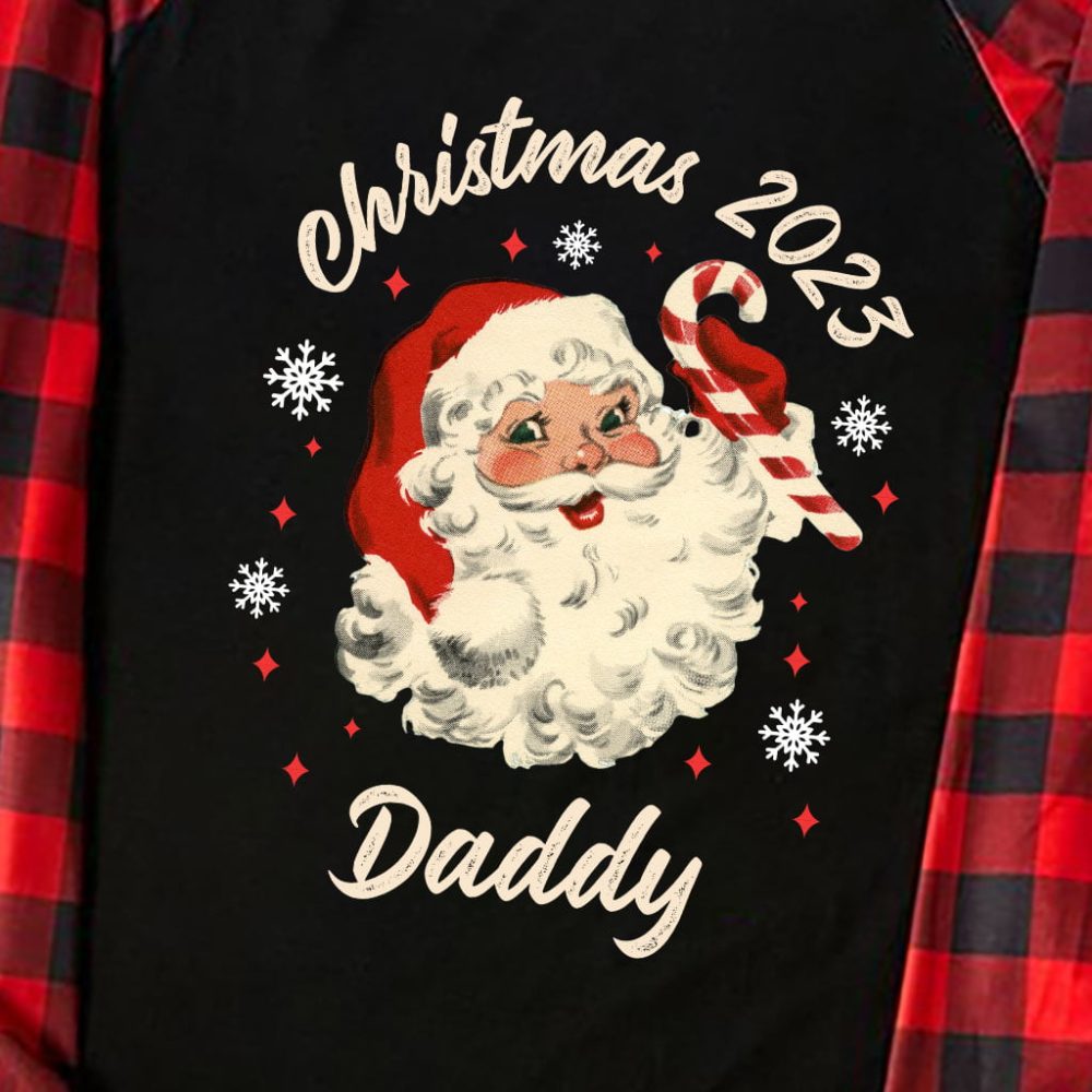 Santa Personalised Family Christmas Pyjamas 2024