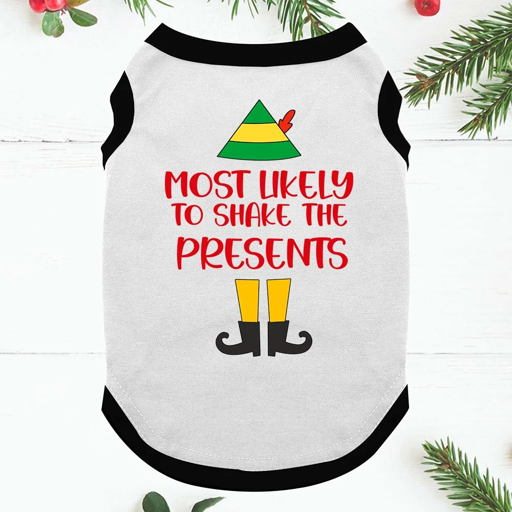 Elf Family Pyjama Sets For Christmas Personalised