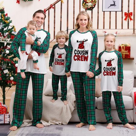 Our First Family Christmas Jammies Cousin Crew
