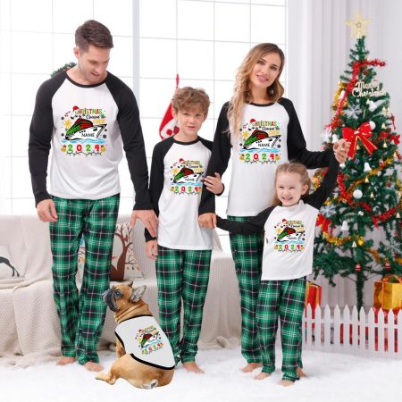 Christmas Crew 2024 Personalised Matching Pyjamas