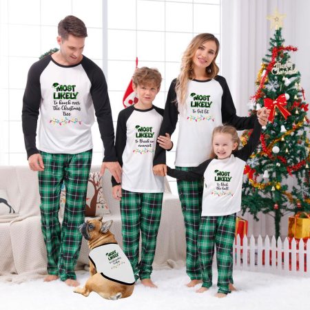 Customise Your Own Christmas Pyjamas Most Likely Sayings