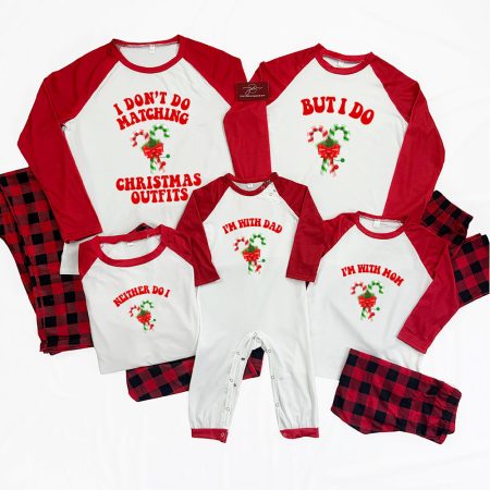 Customised Family Matching Christmas Pjs With Jokes