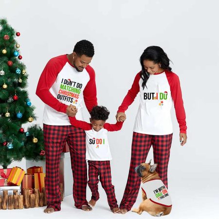 Don't Do Matching Family Christmas Pyjamas Personalised