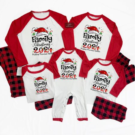 Matching Plus Size Family Christmas Pyjamas UK 2024