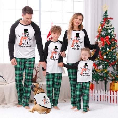 Snowman Family Christmas Pjs Personalised With Funny Sayings